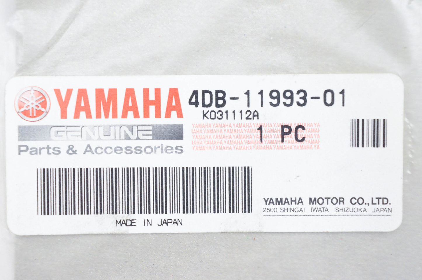 New OEM Yamaha 4DB-11993-01-00 Housing Gasket NOS