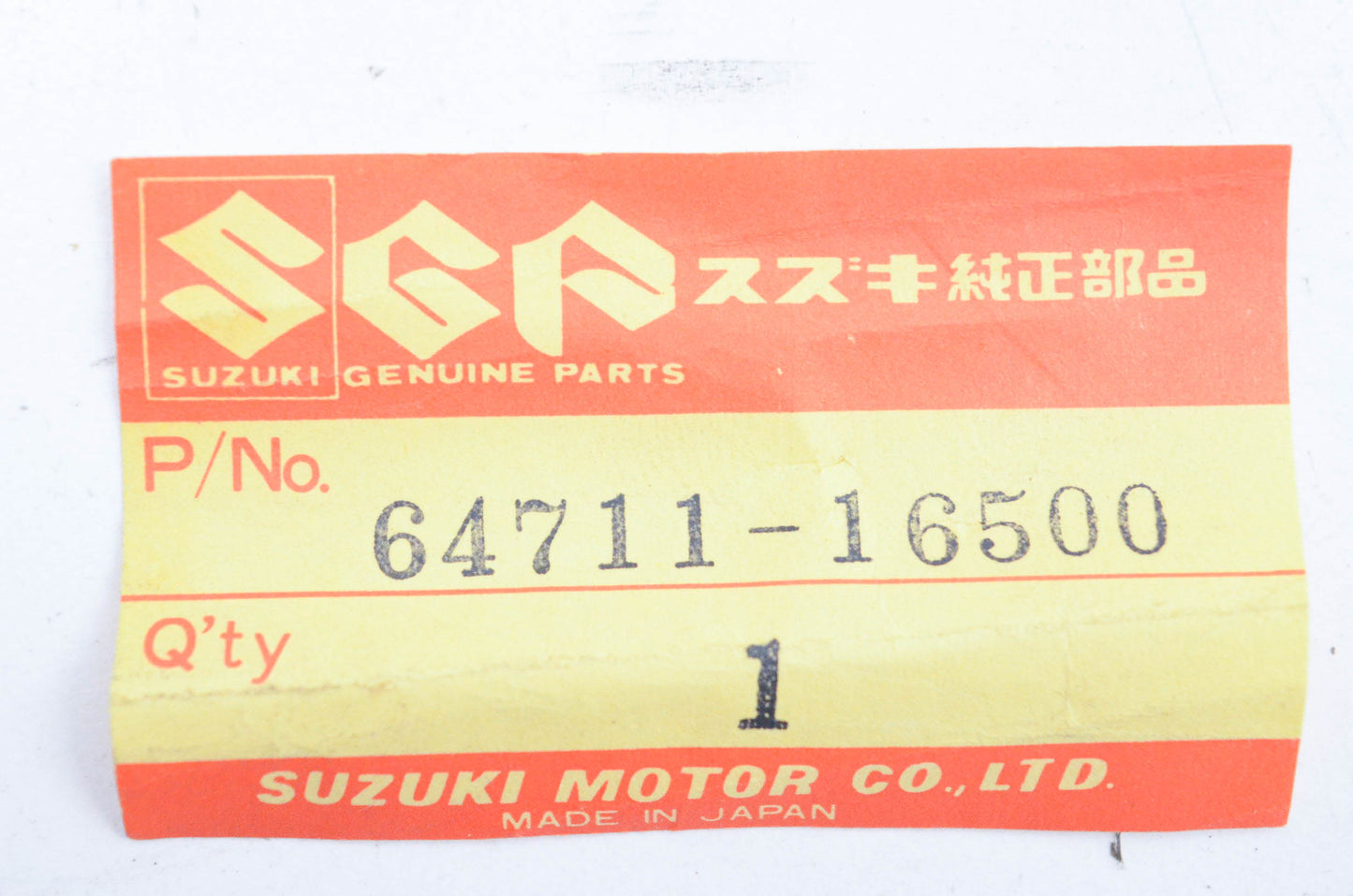 New OEM Suzuki 64711-16500 Rear Axle Shaft NOS