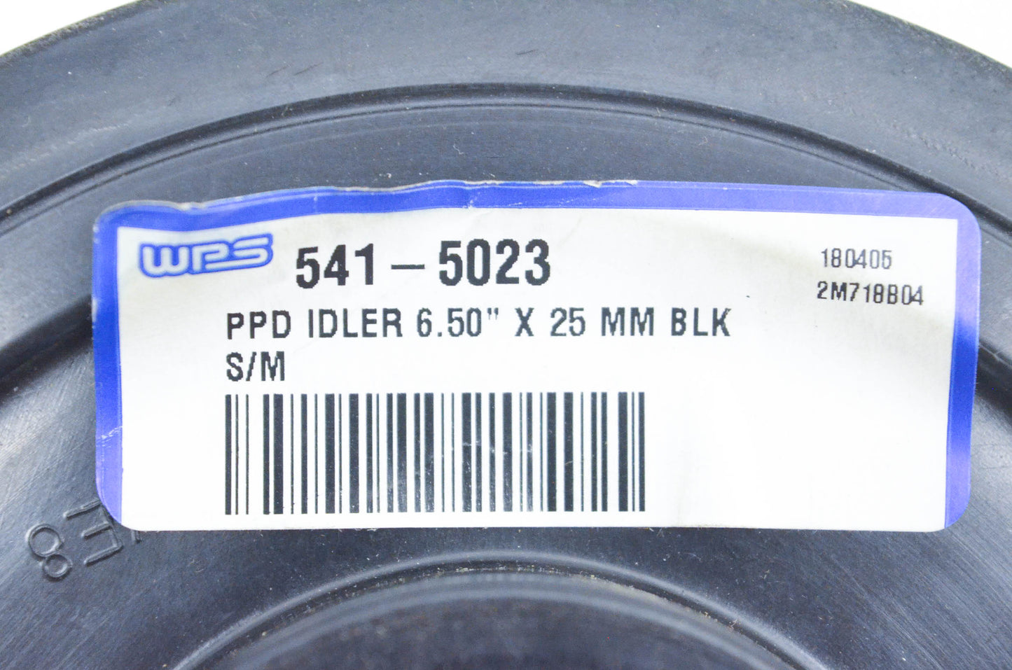 PPD 541-5023 Black Idler Wheel 6.50"x25mm NOS