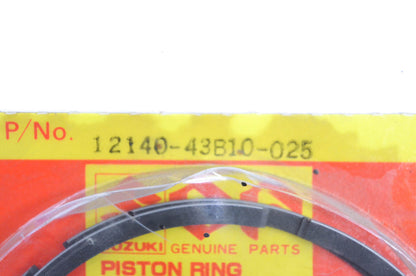 New OEM Suzuki 12140-43B10-025 Piston Ring Kit NOS