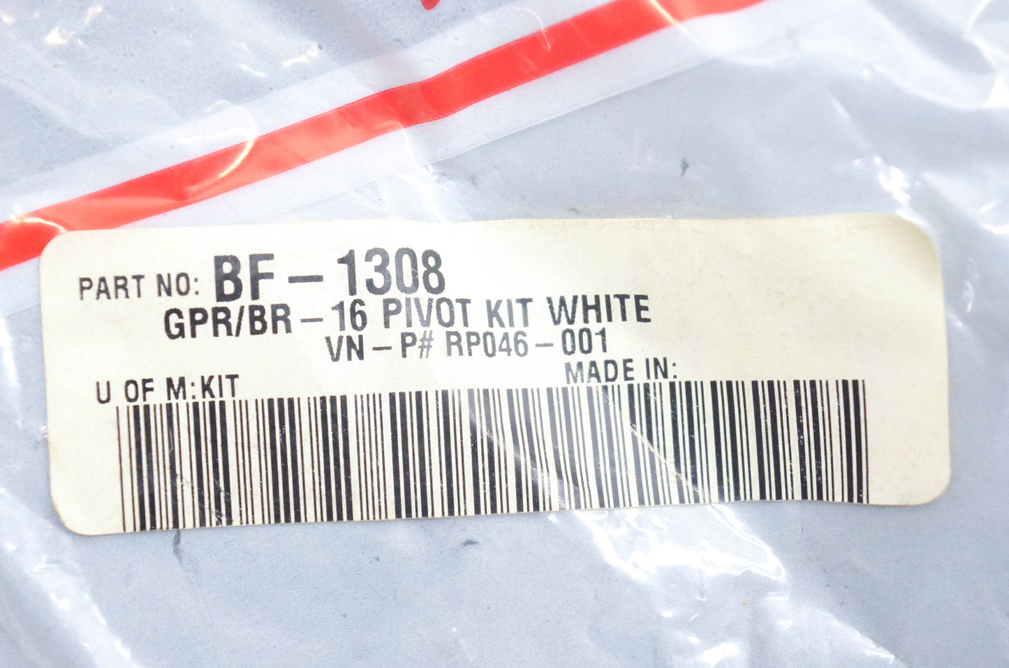 Bieffe BF-1308 White Pivot Kit NOS
