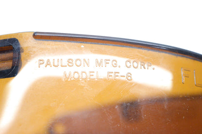 Paulson FF-6 Amber Flip Face Shield NOS