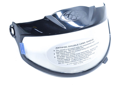 Z1R ZR-0020 Clear Anti Fog Double Lens Shield NOS