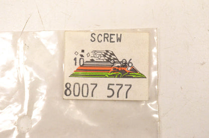 New OEM Arctic Cat 8007-577 Machine Screws CRTH 1/4-20X.50 G2 Z&Y Qty 2 NOS