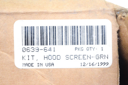 New OEM Arctic Cat 0639-641 Green Hood Screen Kit NOS