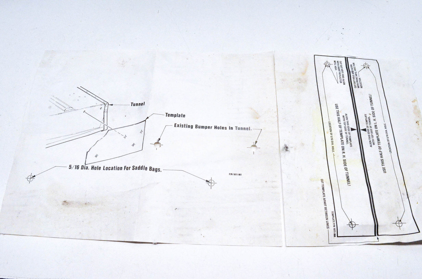 New OEM Arctic Cat 0636-806 Hard Saddle Bag Kit NOS