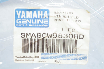 New OEM Yamaha SMA-8CW96-30-RD Tall Clear Windshield NOS