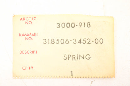 New OEM Arctic Cat 3000-918 Recoil Spring NOS