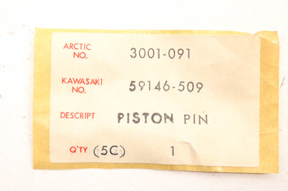 New OEM Arctic Cat 3001-091 Piston Pin With Bearing Assembly NOS