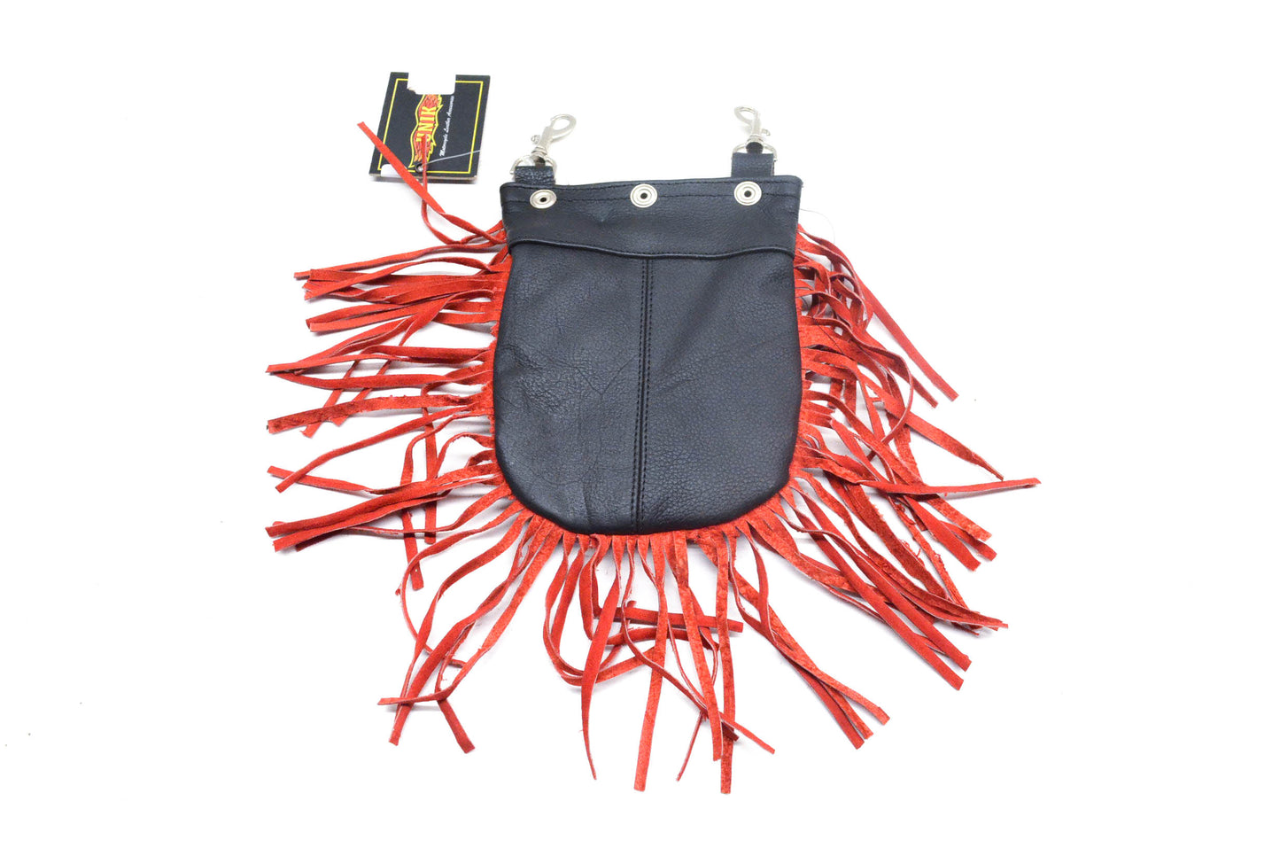 Unik 2111.01 Red Fringe Pouch NOS