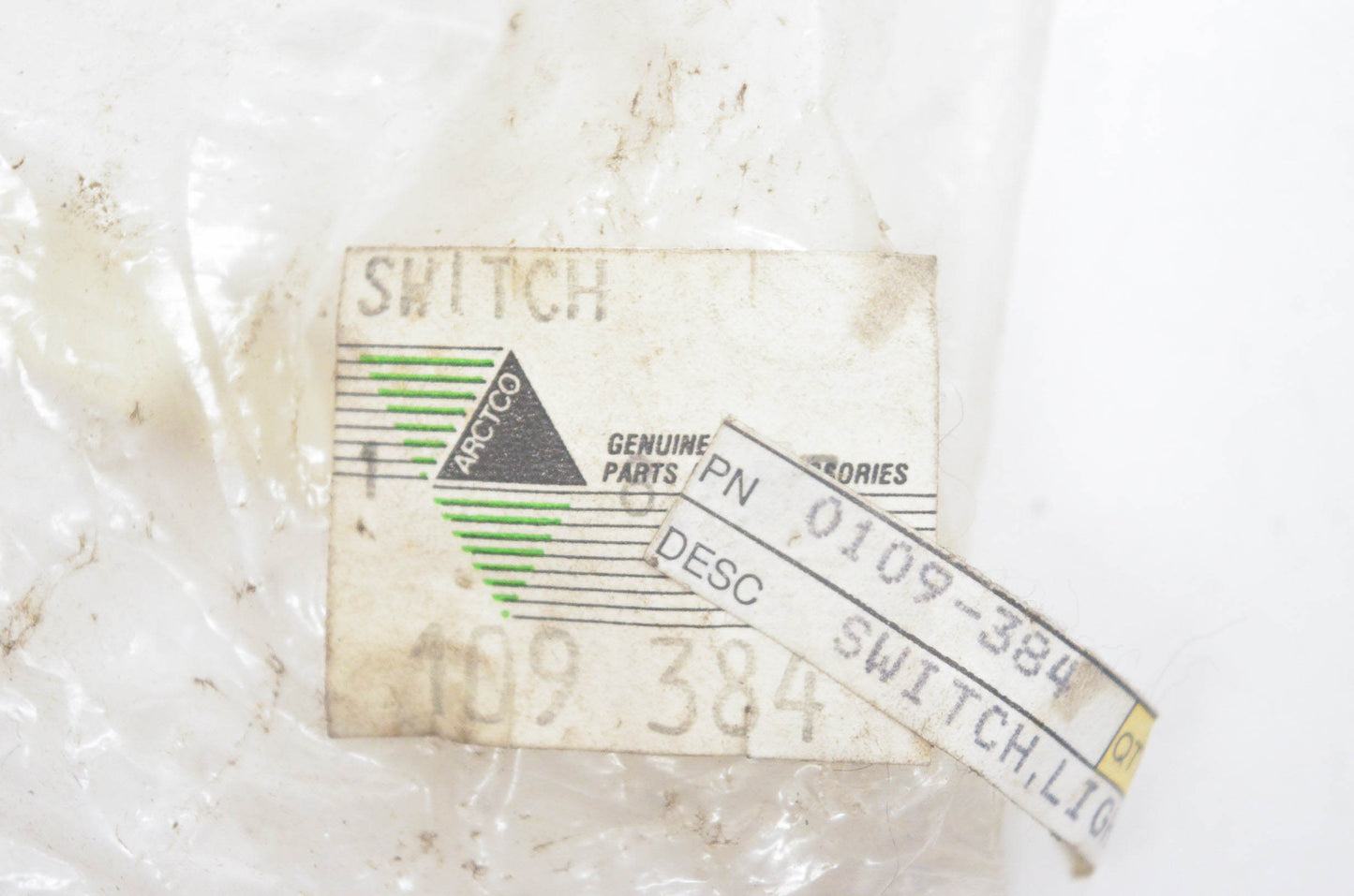 New OEM Arctic Cat 0109-384 On Off Switch NOS