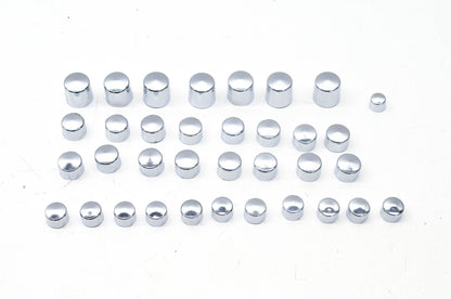 Kool Kovers KK1519 VTX1800 Plastic Chrome Nut Cover Kit NOS