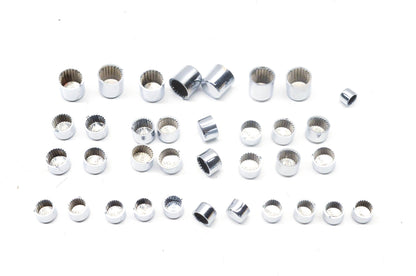 Kool Kovers KK1519 VTX1800 Plastic Chrome Nut Cover Kit NOS