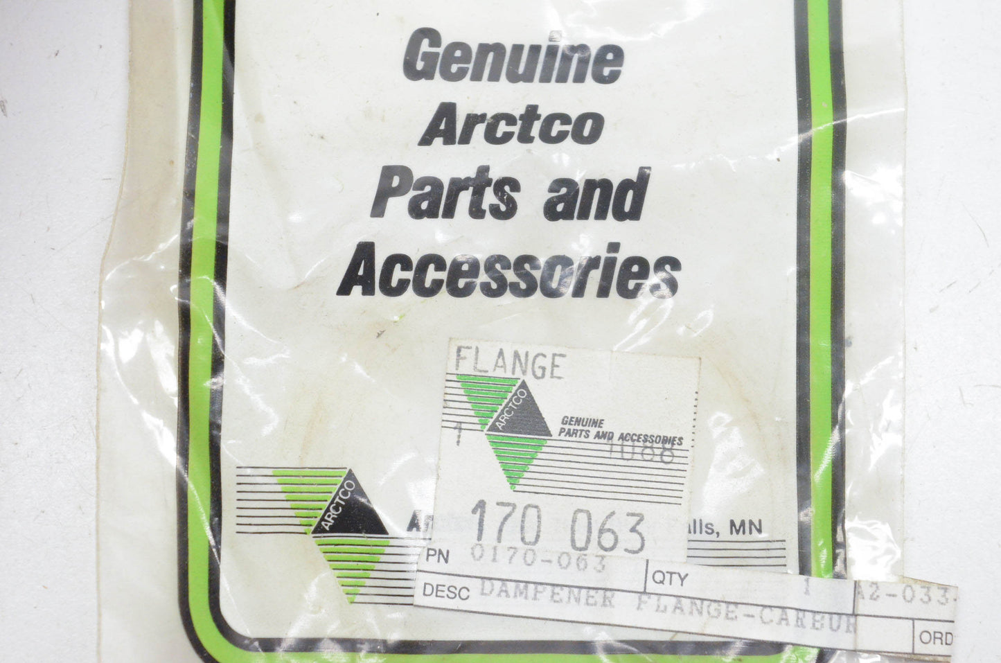 New OEM Arctic Cat 0170-063 Flange Carburetor Dampener NOS