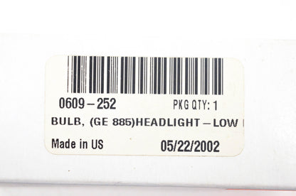 New OEM Arctic Cat 0609-252 Headlight Bulb GE885 NOS