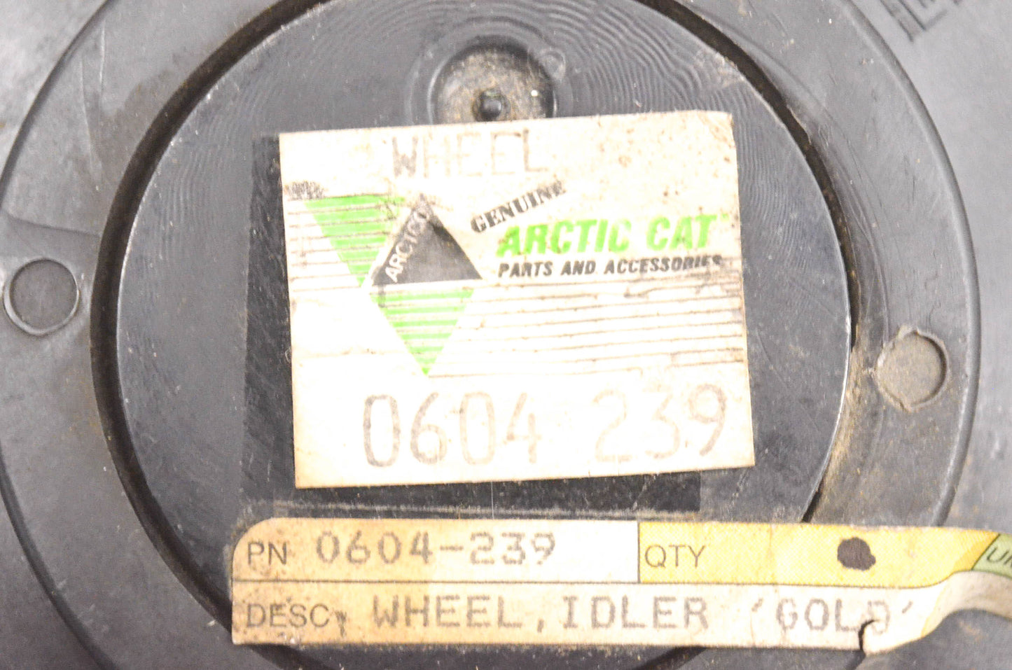 New OEM Arctic Cat 0604-239 Idler Wheel Gold NOS