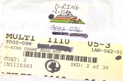 New OEM Arctic Cat 3002-036 O Ring NOS
