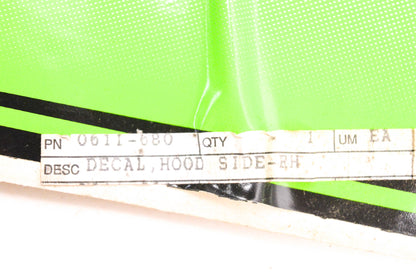New OEM Arctic Cat 0611-680 Prowler Right Side Hood Decal NOS