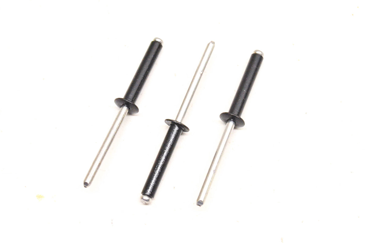 New OEM Arctic Cat 8060-633 Black Enamel Rivets Qty 3 NOS