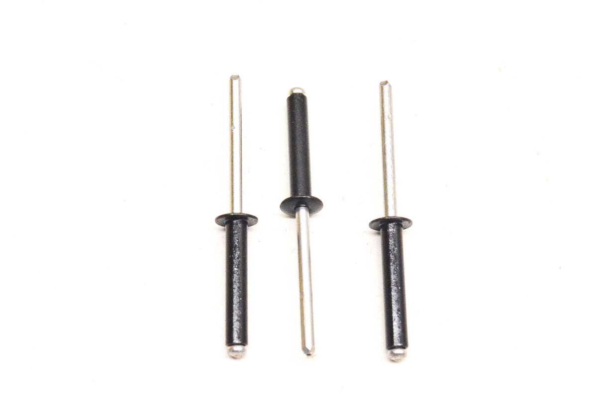 New OEM Arctic Cat 8060-633 Black Enamel Rivets Qty 3 NOS