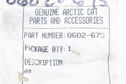 New OEM Arctic Cat 0602-675 Chain Roller Arm NOS