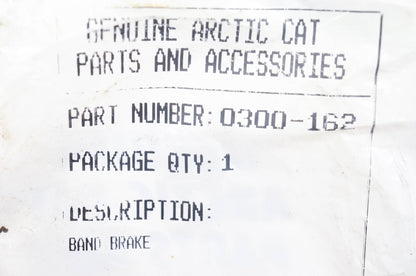New OEM Arctic Cat 0300-162 Brake Band NOS