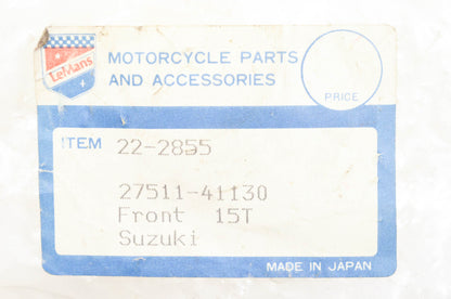Lemans 22-2855, 27511-41130 Sprocket 15T NOS