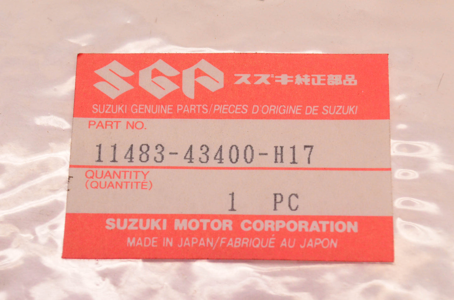 New OEM Suzuki 11483-43400-H17 Magneto Gasket NOS