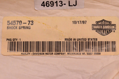 New OEM Harley-Davidson 54570-73 Shock Spring NOS