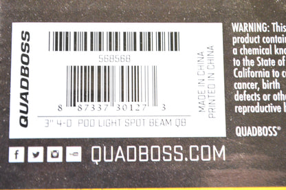 Quadboss 568568, DM-0312H LED Spotlight NOS