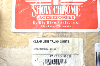 Show Chrome 52-796, 52-736 Trunk Light Kit for GL1800 Goldwing 01-05 NOS