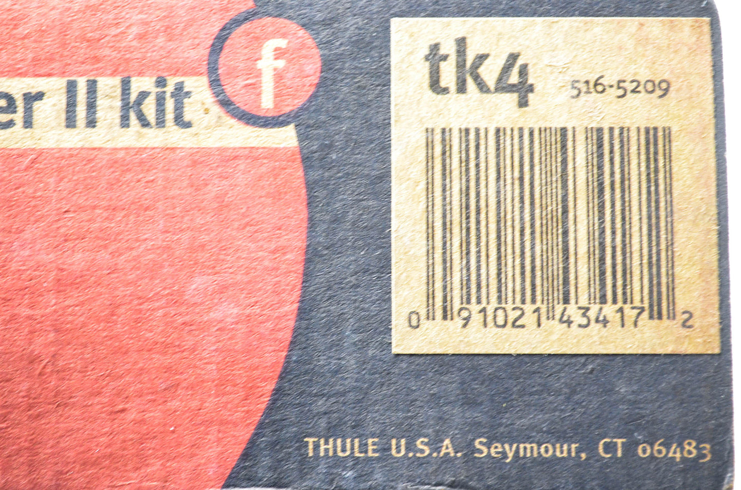 Thule 516-5209, tk4 Tracker II Kit NOS