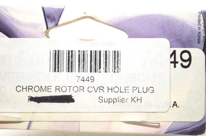 Kuryakyn 7449 Rotor Hole Plug Kit NOS