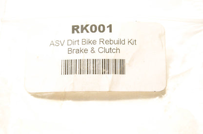 ASV RK001 Clutch Rebuild Kit NOS