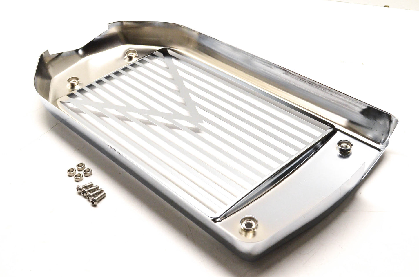 Show Chrome 71-120, 71-121 V Style Radiator Grill NOS