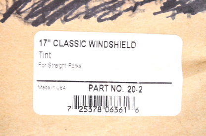 Show Chrome 20-2 Windshield Kit NOS