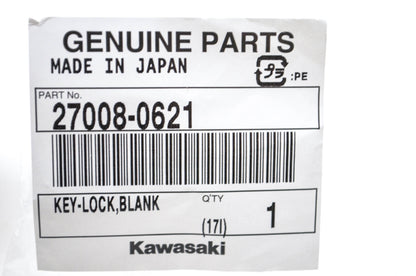 New OEM Kawasaki 27008-0621 Blank Key NOS