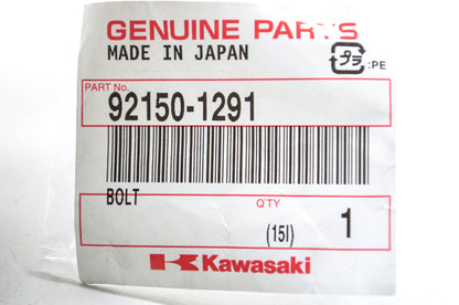 New OEM Kawasaki 92150-1291 Bolt NOS