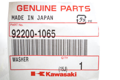 New OEM Kawasaki 92200-1065 Front Sprocket Washer NOS