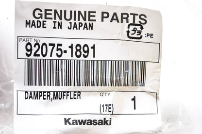 New OEM Kawasaki 92075-1891 Muffler Damper NOS