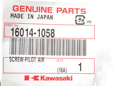 New OEM Kawasaki 16014-1058 Pilot Air Screw NOS