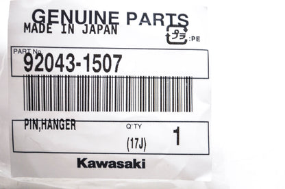 New OEM Kawasaki 92043-1507 Pin NOS
