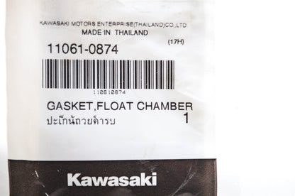 New OEM Kawasaki 11061-0874 Float Chamber Gasket NOS