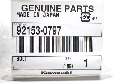 New OEM Kawasaki 92153-0797 Bolt NOS