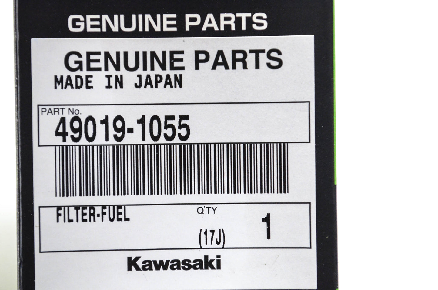 New OEM Kawasaki 49019-1055 Fuel Filter NOS