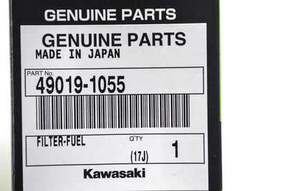 New OEM Kawasaki 49019-1055 Fuel Filter NOS