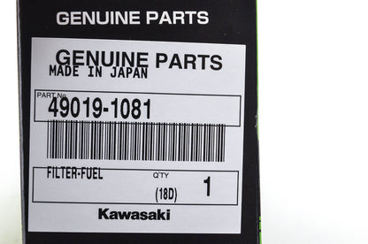 New OEM Kawasaki 49019-1081 Fuel Filter NOS