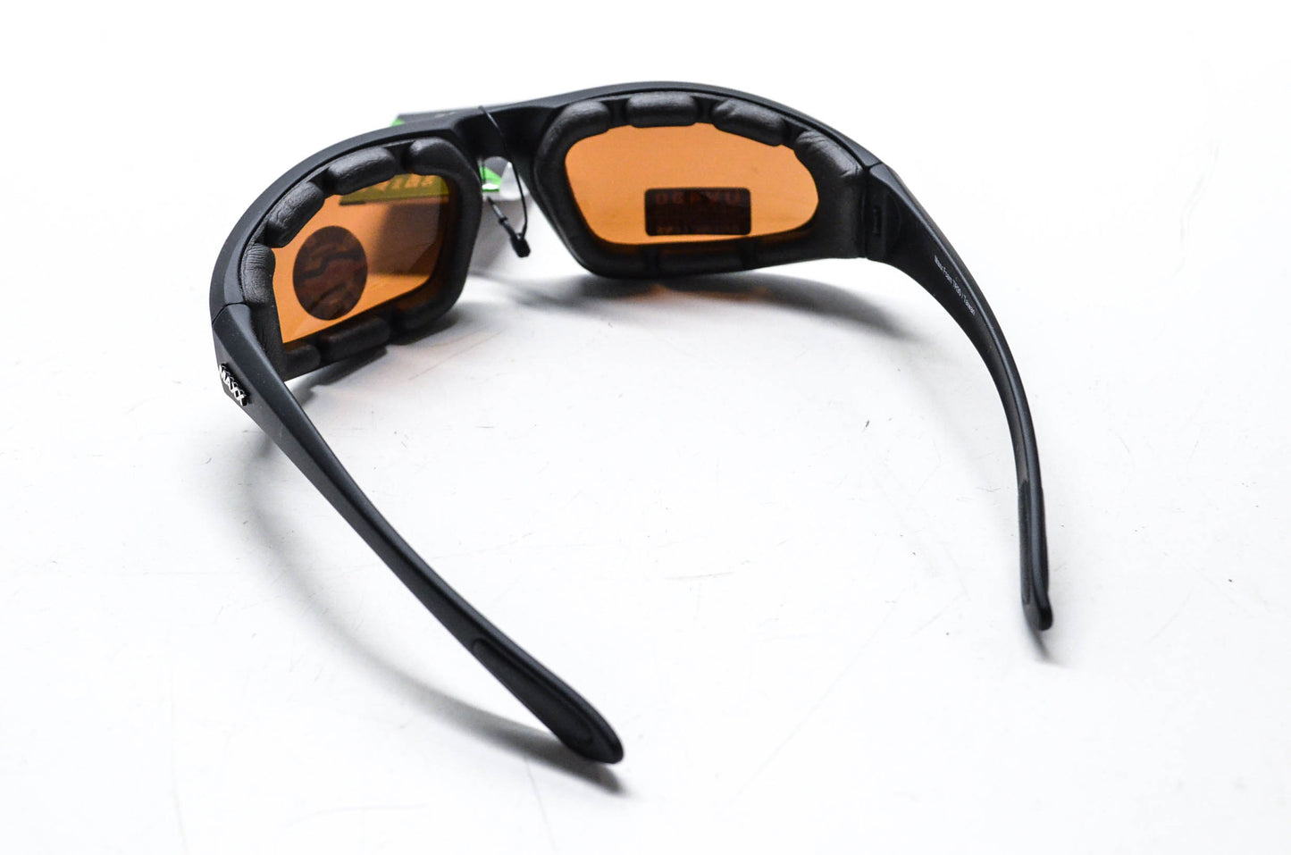 MAXX Sunglasses TR90, MFOAMTR90BKHD Sunglasses With Foam Amber Lens NOS