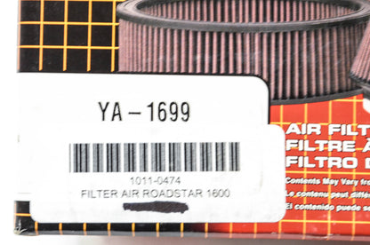 K&N YA-1699, 1011-0474 Air Filter Kit NOS