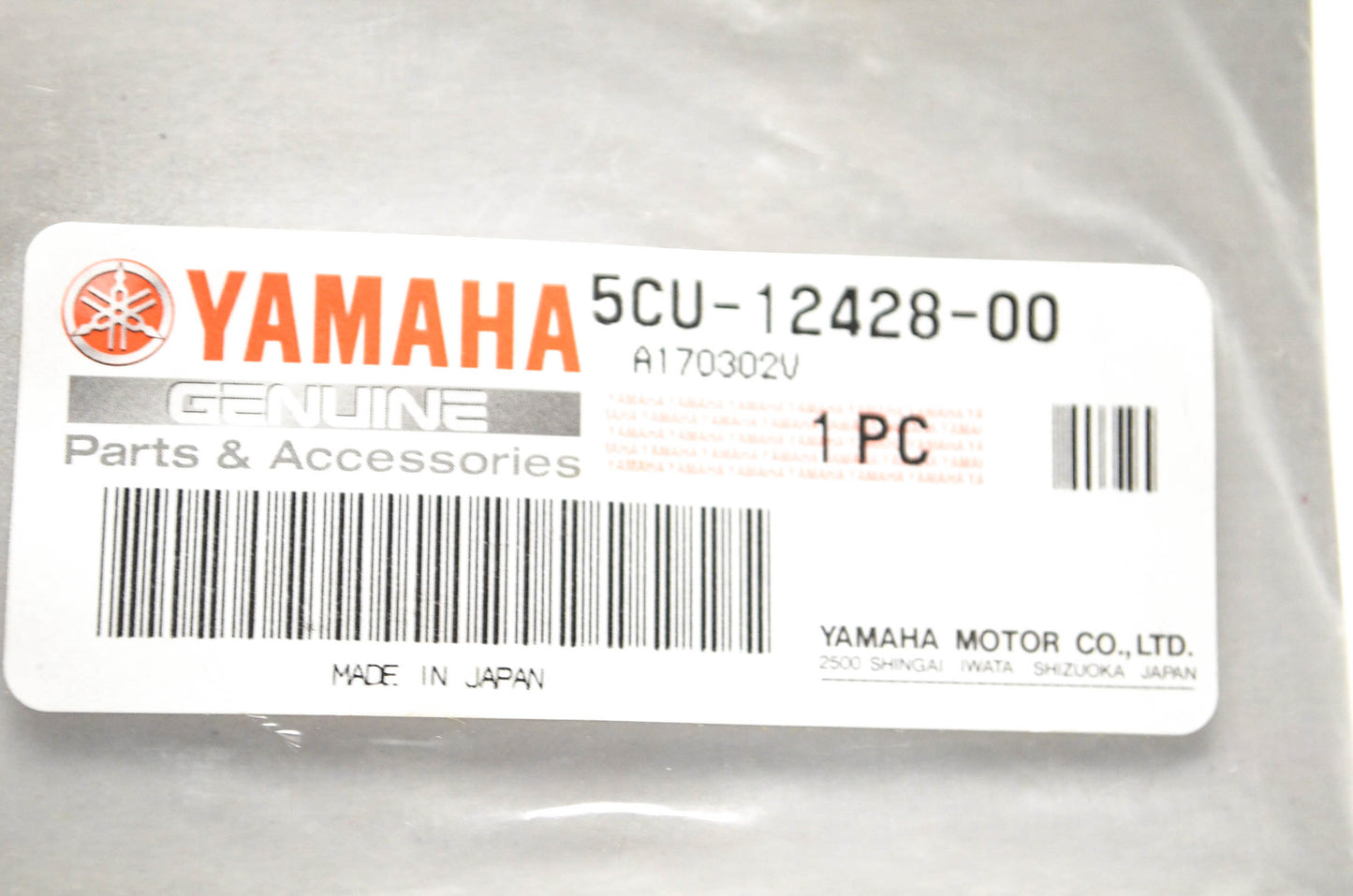 New OEM Yamaha 5CU-12428-00-00 Housing Gasket NOS